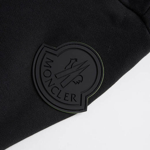 MONCLER蒙口 男童黑色字母印花加绒长袖卫衣8027850 809B3 商品图5
