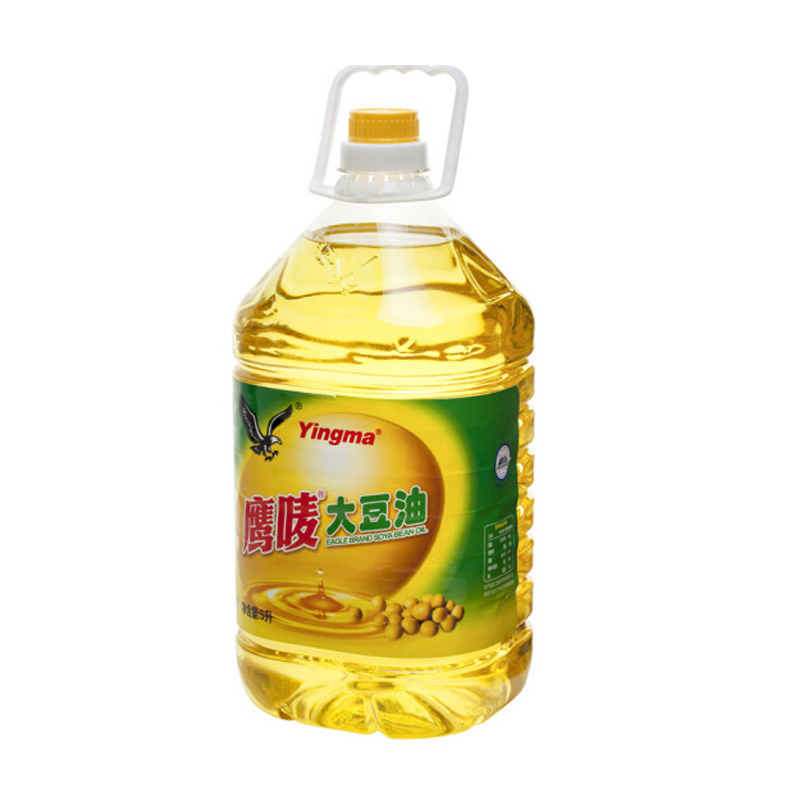 鹰唛 食用油 压榨大豆油 5l 包邮