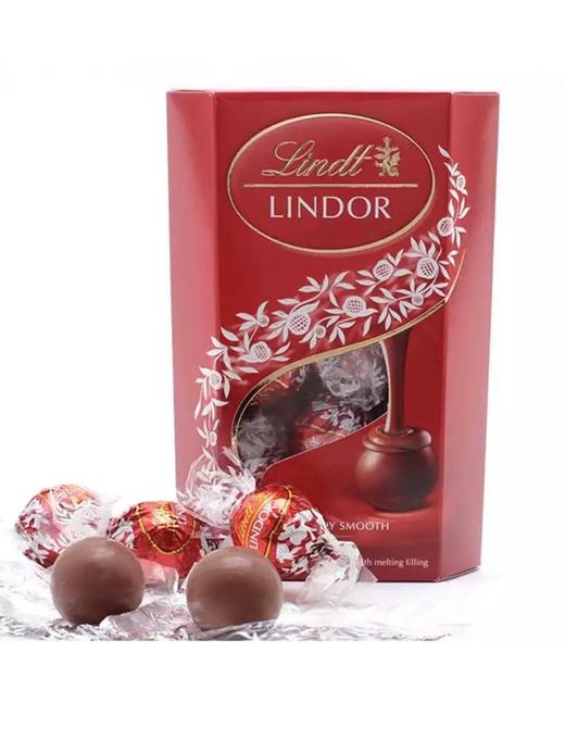 Lindt瑞士莲软心巧克力精选特浓黑牛奶白巧克力分享装200克 商品图3