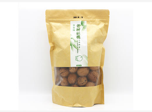 27°农老树核桃带壳（草本味）500g/袋 商品图0