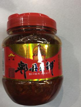 鹃德郫县豆瓣酱500克/瓶24瓶/箱