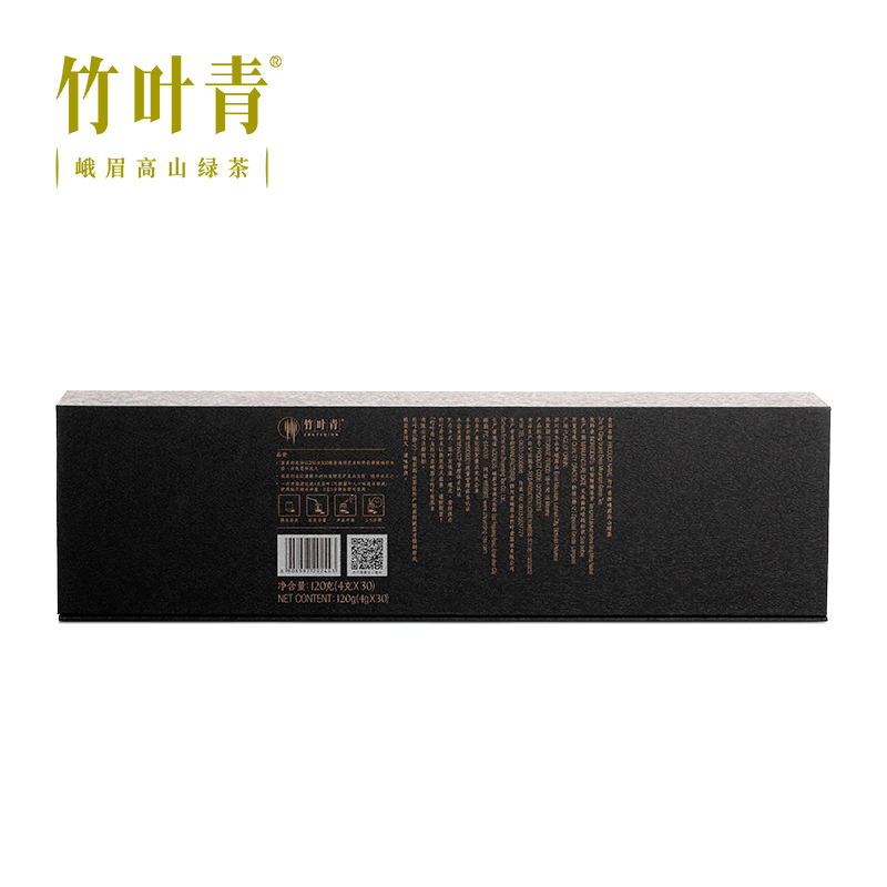 竹叶青茶叶峨眉高山绿茶特级静心熊猫礼盒120g