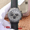 DIW劳力士宇宙计时迪通拿系列，上海7750计时机芯，表壳碳纤维材质打造，镜面双面电镀高透膜工艺，男士腕表，绢丝表带，自动机械机芯，密底 商品缩略图0