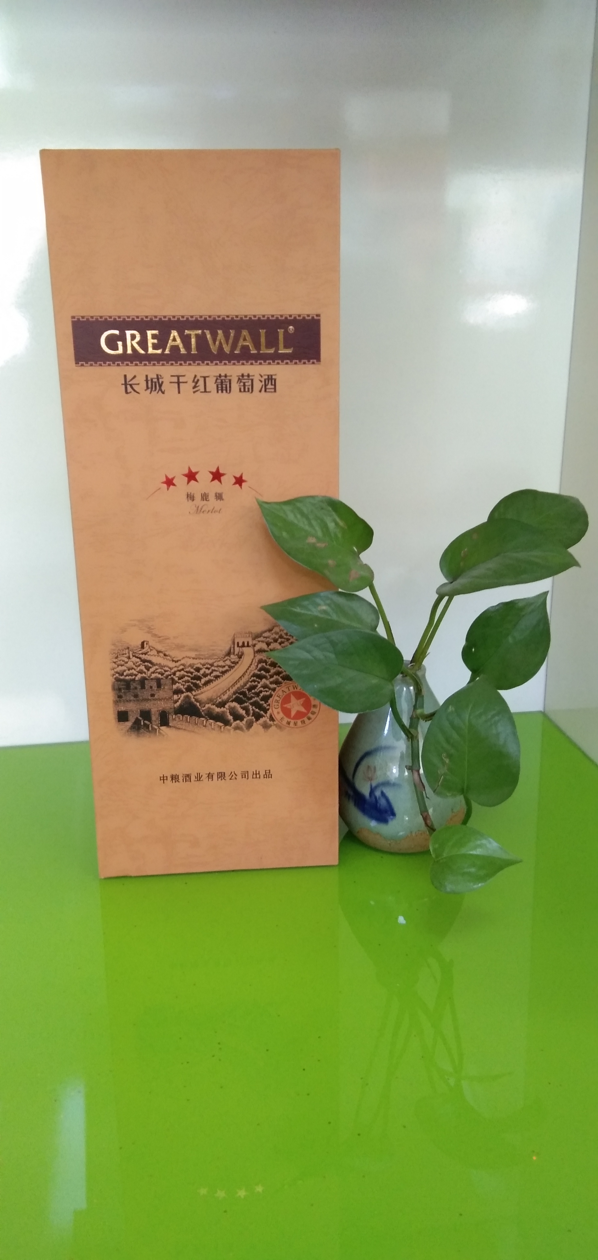 长城四星（梅鹿辄）干红葡萄酒750ml*1盒