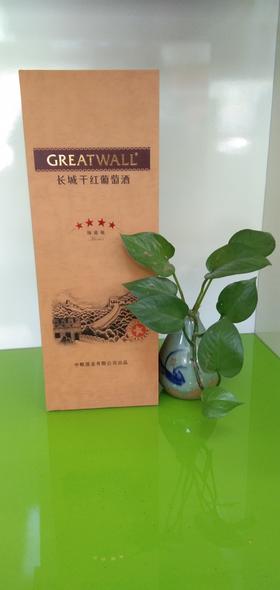 长城四星（梅鹿辄）干红葡萄酒750ml*1盒