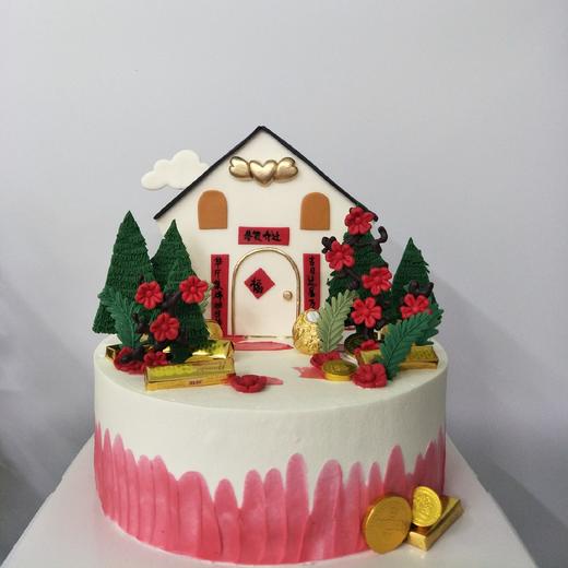 定制恭贺乔迁（翻糖插件） 商品图0