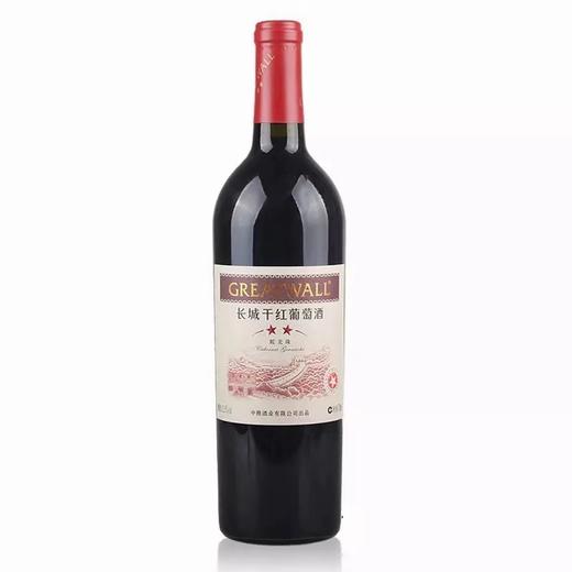 长城二星蛇龙珠干红葡萄酒单支750ml 商品图0
