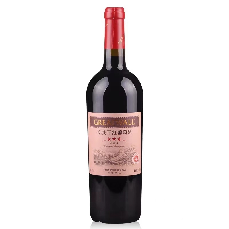 长城三星赤霞珠干红葡萄酒单支750ml