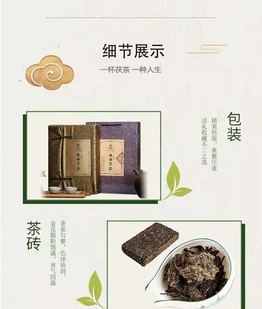 泾渭茯茶陕西官茶3kg黑茶 商品图9