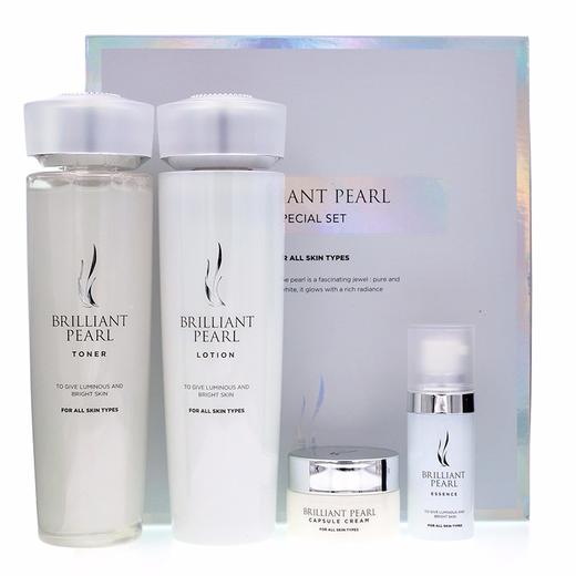 【现货】韩国AHC珍珠透白水乳套盒套装限量版透清爽补水（新旧包装随机发货） 商品图0