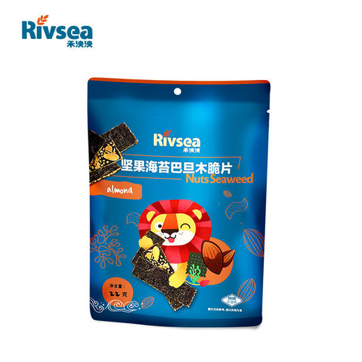 禾泱泱 坚果海苔巴旦木脆片 22g 商品图0