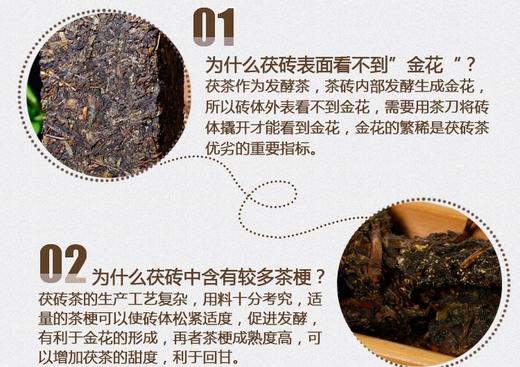 泾渭茯茶茶本良品800g茯砖茶2014年限量版 商品图6