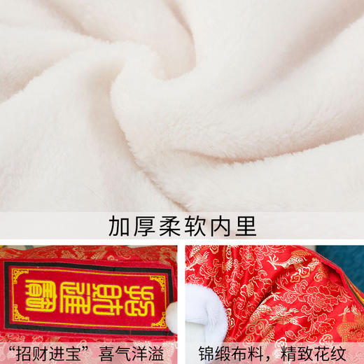 小猫咪衣服宠物猫秋冬新年唐装蓝猫加菲狗狗衣服冬季加厚保暖棉衣 商品图2
