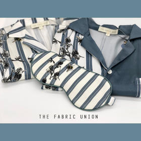 THE FABRIC UNION「经典系列」真丝印花眼罩 "盛装雅痞"