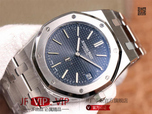 XF 爱bi皇家橡树15202，功能与正品一致，厚度8.5mm，极限还原正品厚度。上手效果非常好。男士腕表，精钢表带，自动机械机芯，透底。 商品图3