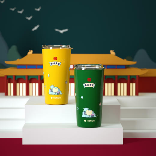 故宫宫廷文化XNONOO联名款咖啡杯 富贵吉象 商品图2