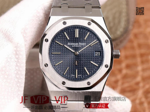 XF 爱bi皇家橡树15202，功能与正品一致，厚度8.5mm，极限还原正品厚度。上手效果非常好。男士腕表，精钢表带，自动机械机芯，透底。 商品图0