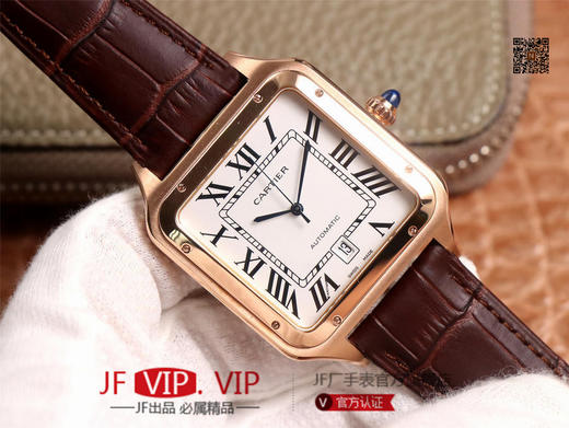 TW卡di亚山度士最新款SANTOS-DUMONT腕表，男款52x39.5mm，女款46x35mm，搭载原装进口日本9015机芯，走时稳定。采用904精钢表壳 商品图2