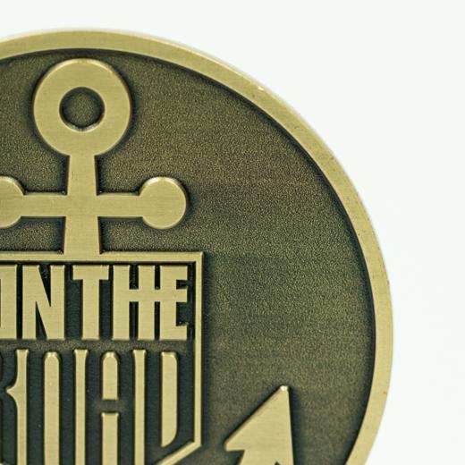 侣行 “海洋之心”金属盾牌logo冰箱贴 复古创意文化装饰纪念品 侣行制造 商品图1
