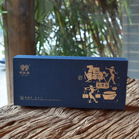 彩农茶方砖礼盒（2块装，不含茶）
