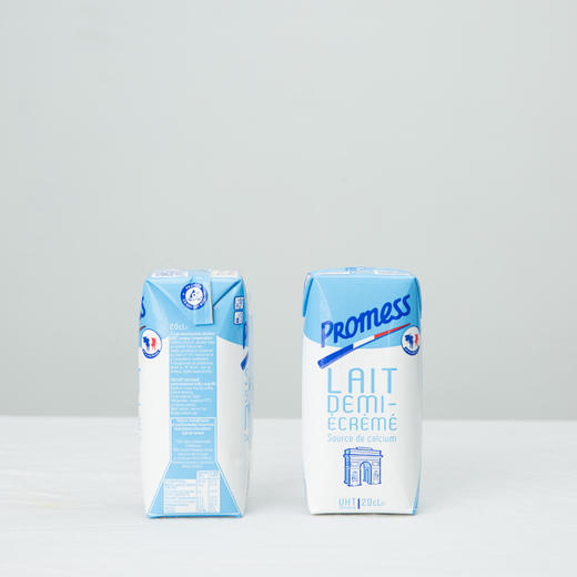 【法国百年牧场】法国原装进口promess纯牛奶 200ml*24瓶/箱 商品图3