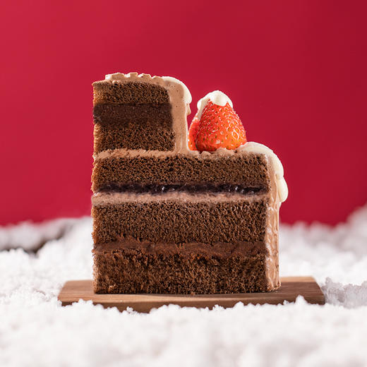 12月20日开始配送【圣诞节专款】圣诞树桩蛋糕（高州） 商品图1