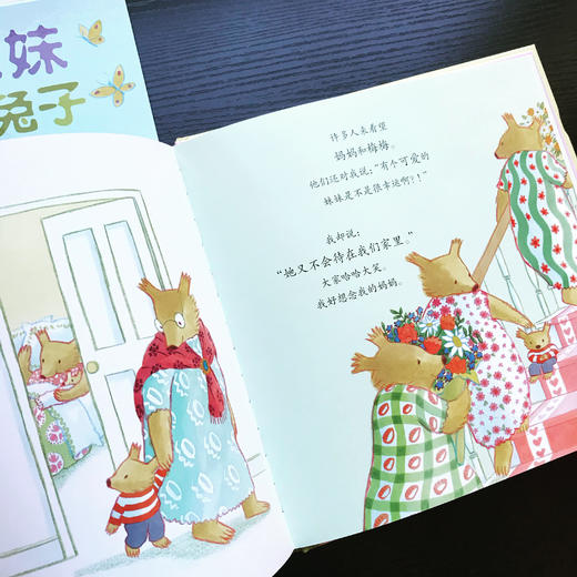 《妈妈、妹妹和我（全3册）》二孩家庭情商培养，大宝二宝相亲相爱、兄弟姐妹相处融洽的暖心绘本 商品图5