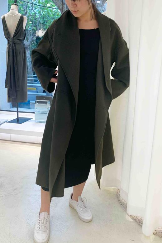 ETHOR | Cashmere Wool Oversized Collar Coat 羊绒羊毛大衣 商品图3