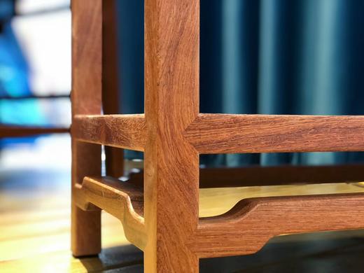 红桥红 家具严选  缅甸花梨(大果紫檀）  【采览小层架】 商品图8