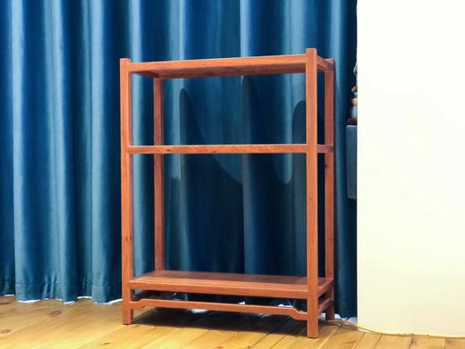 红桥红 家具严选  缅甸花梨(大果紫檀）  【采览小层架】 商品图1