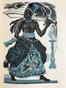 王尔德《莎乐美》 王尔德次子维维安·贺兰译本 Frank Martin版画插图 刺绣布面精装带书匣 商品缩略图5