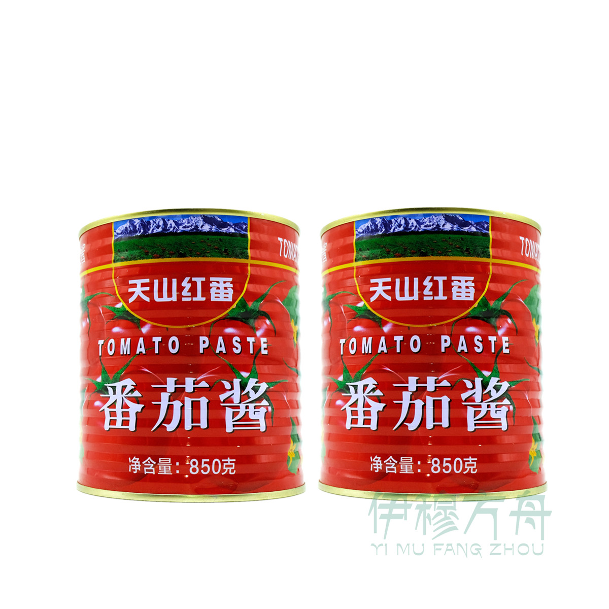 天山红番番茄酱试用装850g罐原装直罐