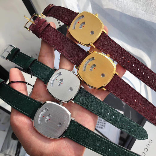肖战同款 原单品质 Gucci古驰 Grip系列腕表亮相Gucci米兰时装周，进口石英机芯，大号38mm、中号35mm 商品图8