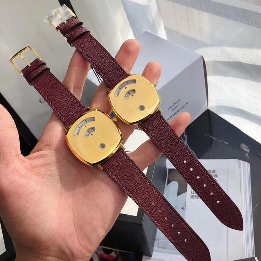 肖战同款 原单品质 Gucci古驰 Grip系列腕表亮相Gucci米兰时装周，进口石英机芯，大号38mm、中号35mm 商品图0
