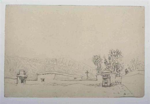 今日美术馆版画-陈丹青-风景速写(7)#此商品参加第十一届北京惠民文化消费季 商品图0