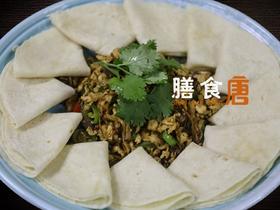 薄饼小炒牛肉