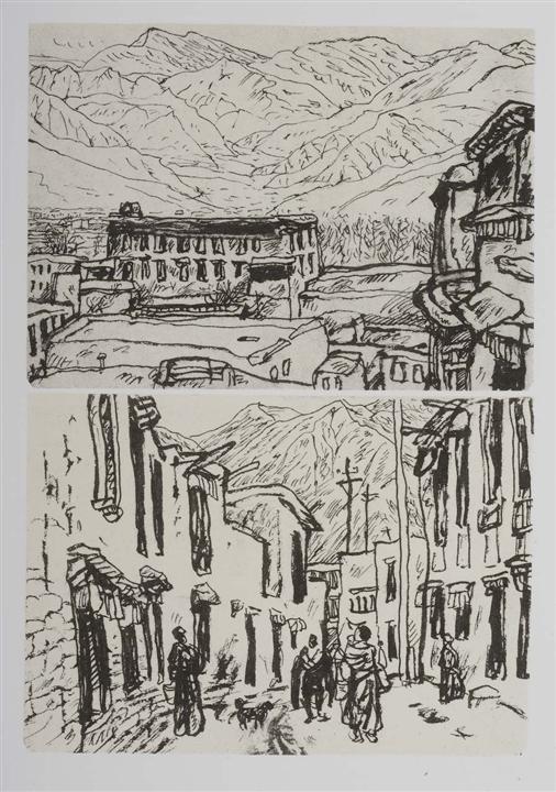 今日美术馆版画-陈丹青-风景速写(3)#此商品参加第十一届北京惠民文化消费季 商品图0