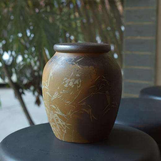 田记窑 柴烧茶罐 商品图2
