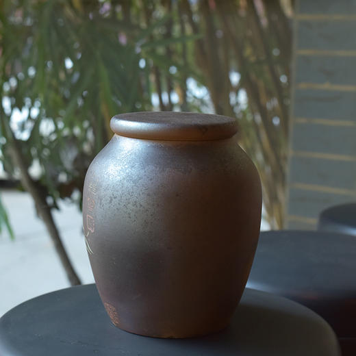 田记窑 柴烧茶罐 商品图5