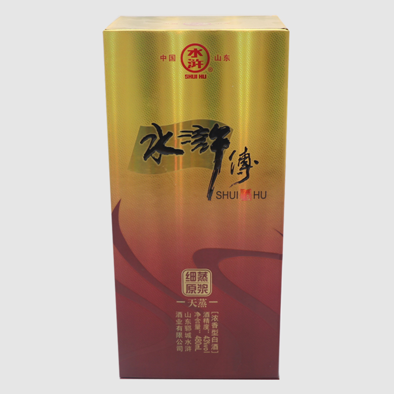 山东郓城水浒白酒水浒天蒸年货礼品礼盒500ml 6瓶装包邮