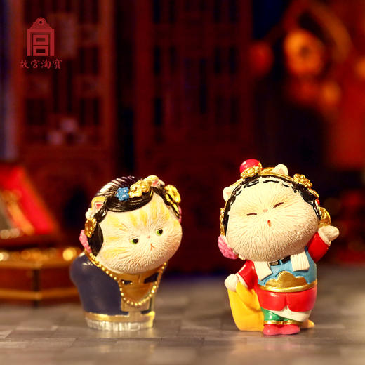 【故宫伴手礼】戏精猫登场！国风京剧宫猫系列礼盒装 商品图3