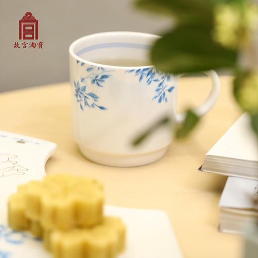 【故宫陶瓷】月兔桂花清-马克杯水杯国风中式骨瓷杯礼盒 商品图4