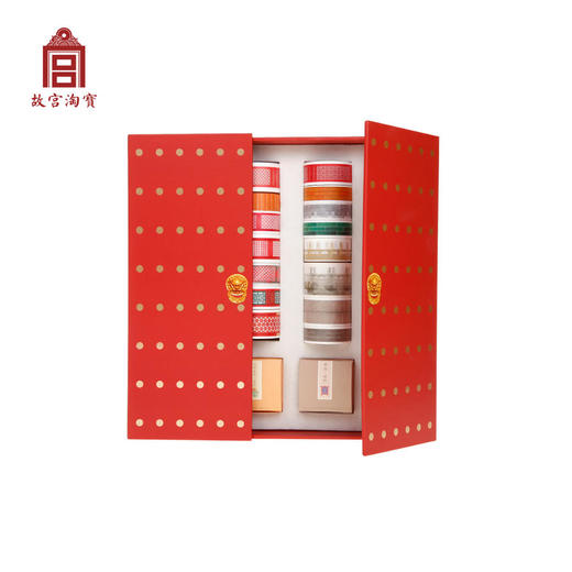 【故宫手账】可以拼出整个故宫的《紫禁城营造》礼盒装和纸胶带 商品图3