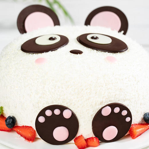 幸福西饼 原价198  熊猫嘟嘟蛋糕2磅磅 生日蛋糕（约9英寸） 商品图2