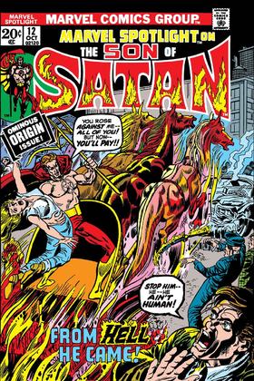 经典复刻 Son Of Satan Marvel Spotlight #12 Facsimile Edition
