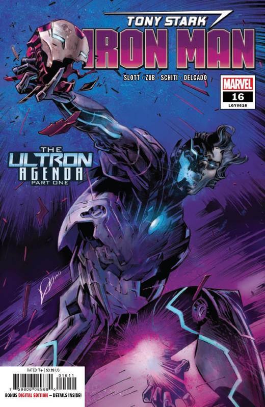 钢铁侠 主刊 Tony Stark Iron Man v1（2018）普封 商品图3