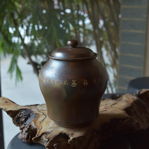 田记窑 柴烧茶罐 商品图2