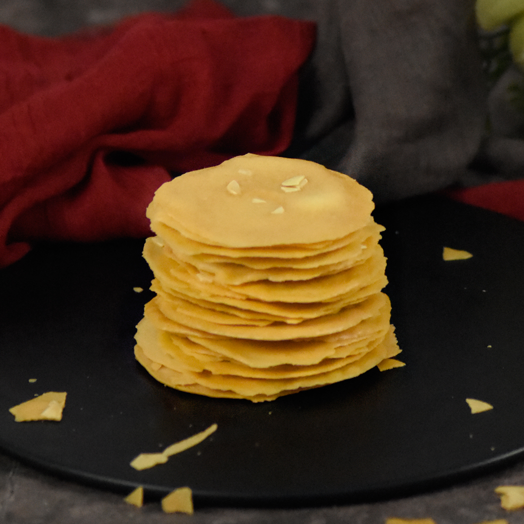 【杏仁瓦片酥】甜品下午茶小零食