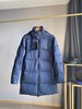 高端亮面蓝色！原价:8500 保时捷A*d X Porsche联名款男士中长款羽绒服 商品缩略图3