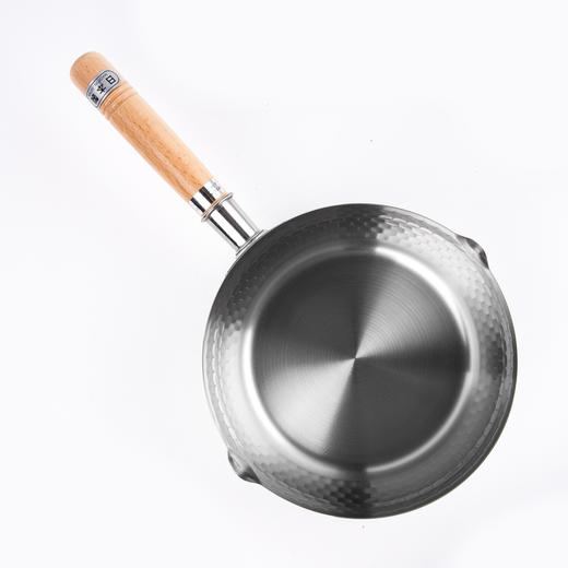 日本原产YOSHIKAWA雪平锅不锈钢木柄汤锅20cm 商品图3